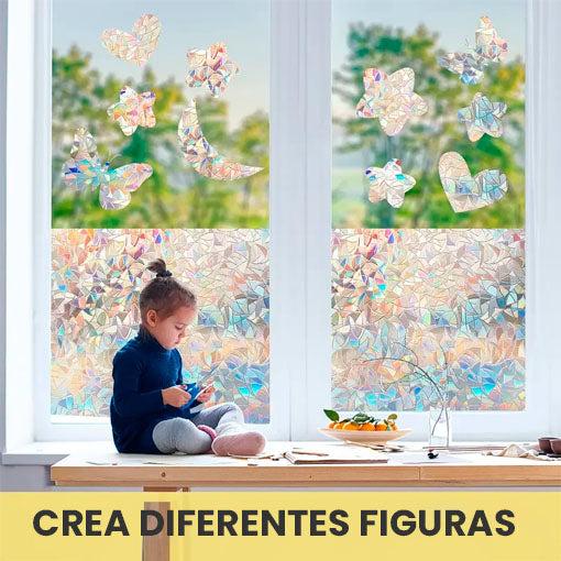 🪟Filme arcoíris para ventanas🌈