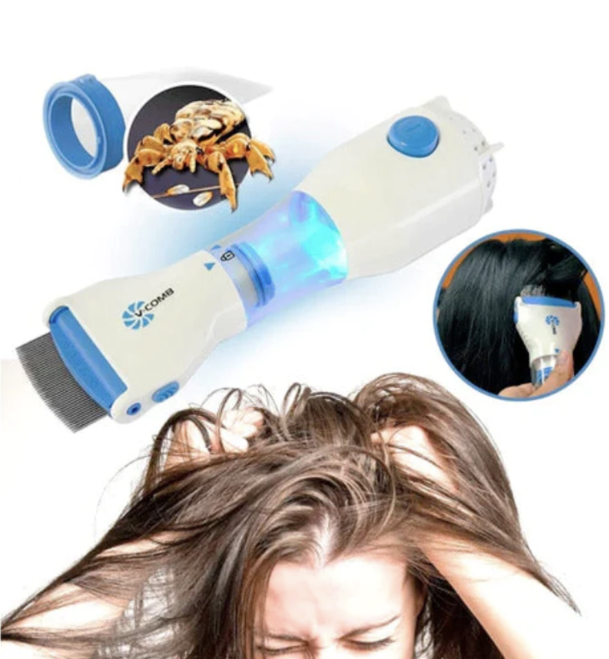 🕷️Quita Piojos Eléctrico🙆♀️