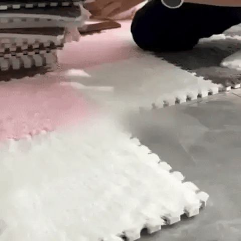 PACK 24 ALFOMBRAS ROMPECABEZAS DE FELPA