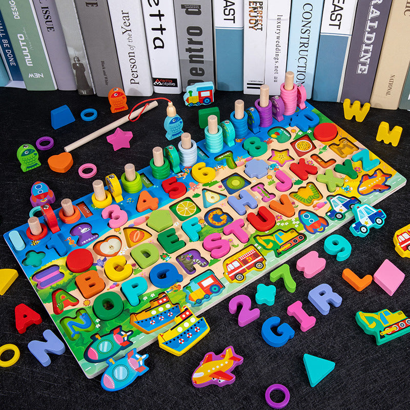 🧩Tablero Logarítmico Montessori👶