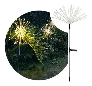 🦁Luz Solar Diente de León🌟Ilumina tu jardín con la magia de la luz solar led diente de león