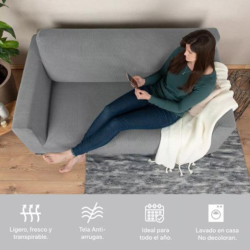 Protector para sofá🤩😱¡ 2 y 3 puestos!