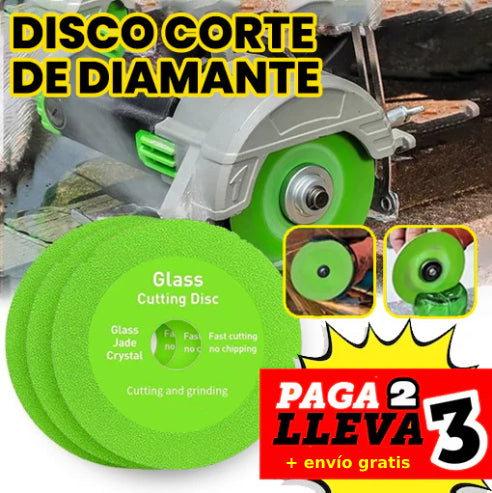 💿¡LLEVA 3 DISCOS CORTE DE DIAMANTE POR EL PRECIO DE 2!🤩