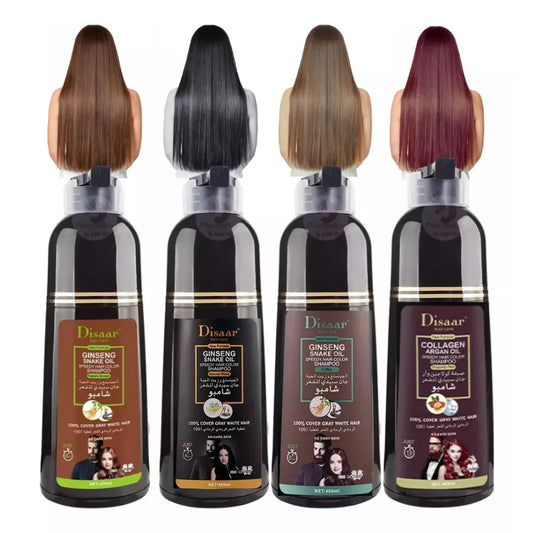 Shampoo cubre canas - ¡Cambia el color en poco tiempo!