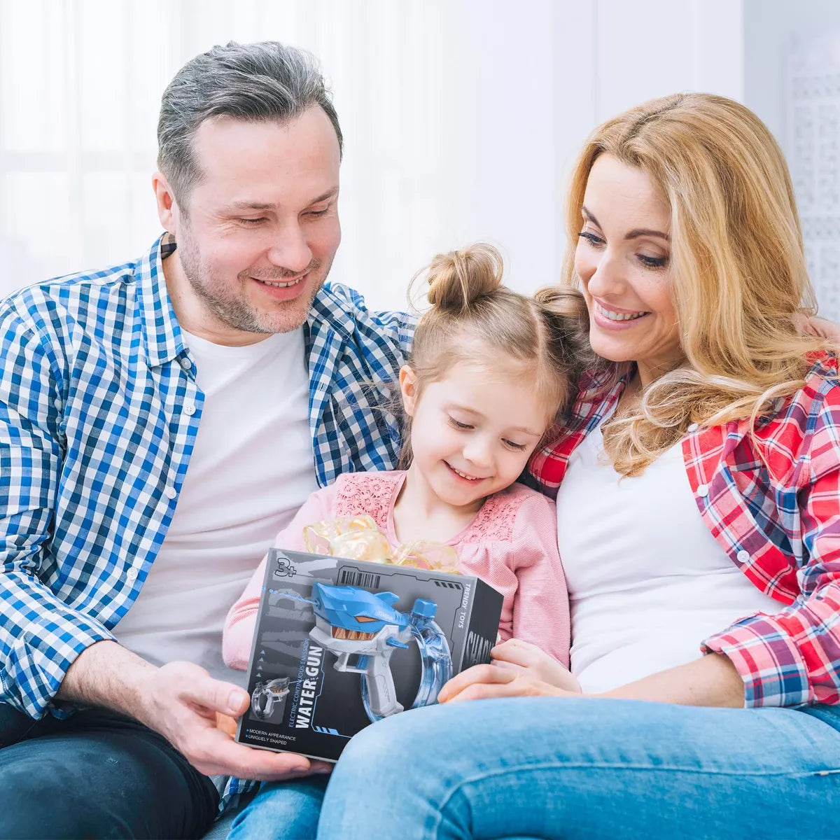 PISTOLA DE AGUA TIBURÓN💦🔫