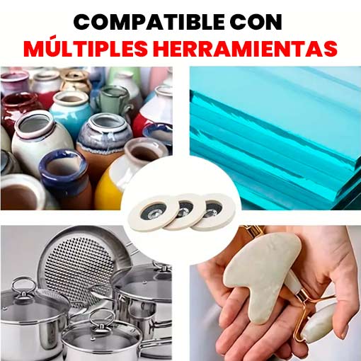 🤩Lleva 2 discos pulidores brillo extremo al precio de 1📀