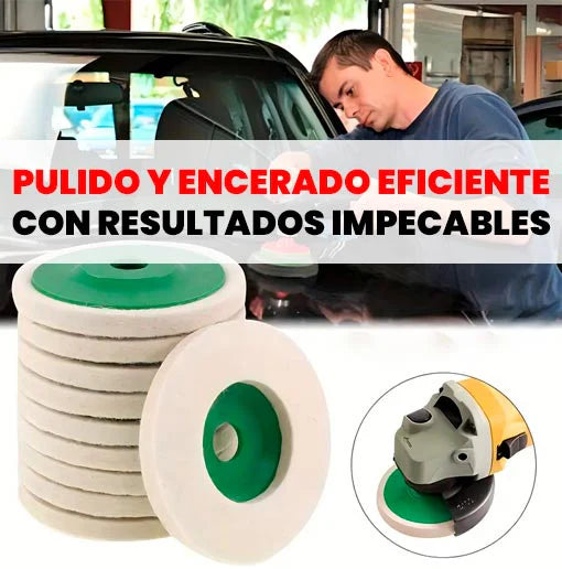 🤩Lleva 2 discos pulidores brillo extremo al precio de 1📀
