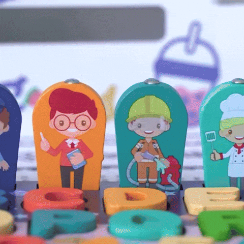 🧩Tablero Logarítmico Montessori👶