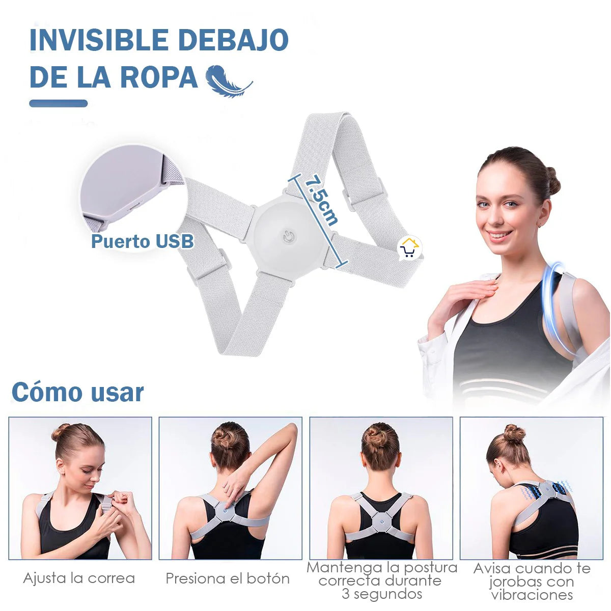 🚶♂️Corrector De Postura-CORRIGE TU POSTURA EN POCO TIEMPO😉