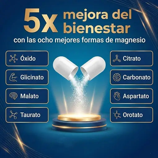 Magnesio Complex 🔥🙌💪🤸‍♀️ Energía y equilibrio para tu cuerpo