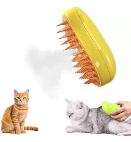 🪥🐱Cepillo vapor para  mascota